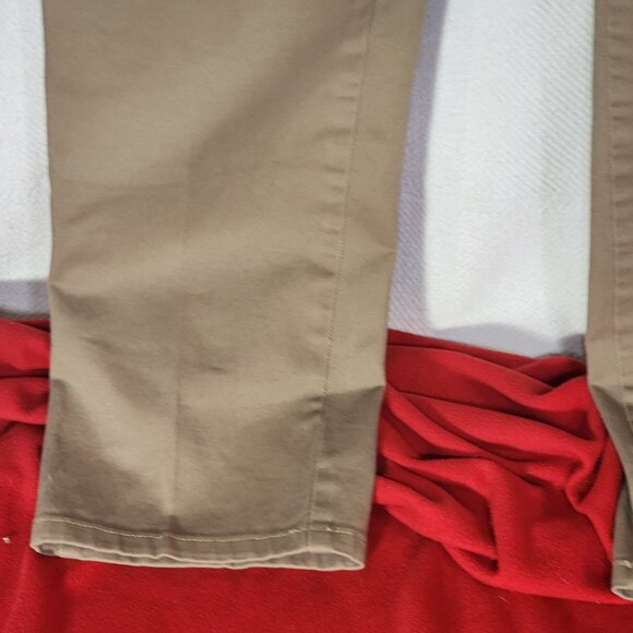 Gloria Vanderbilt Tan Amanda Cotton Span Stretch Five Pocket Jeans Size 10 Long - Picture 8 of 16